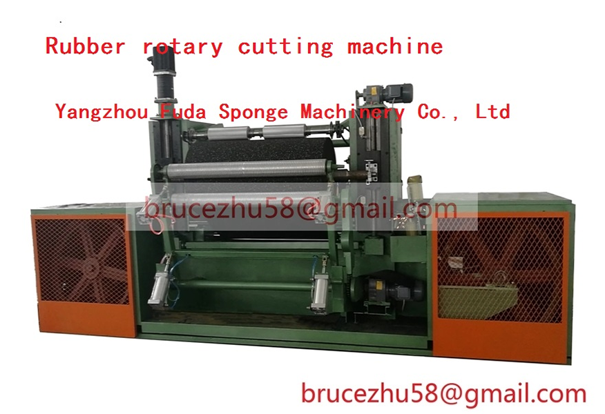 Rubber rotary cutting machine