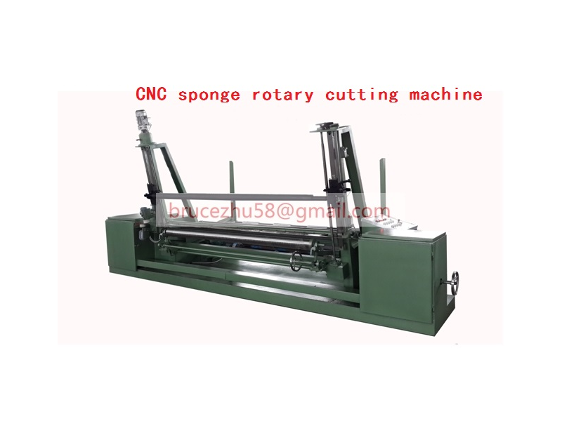 CNC sponge rotary cutting machine